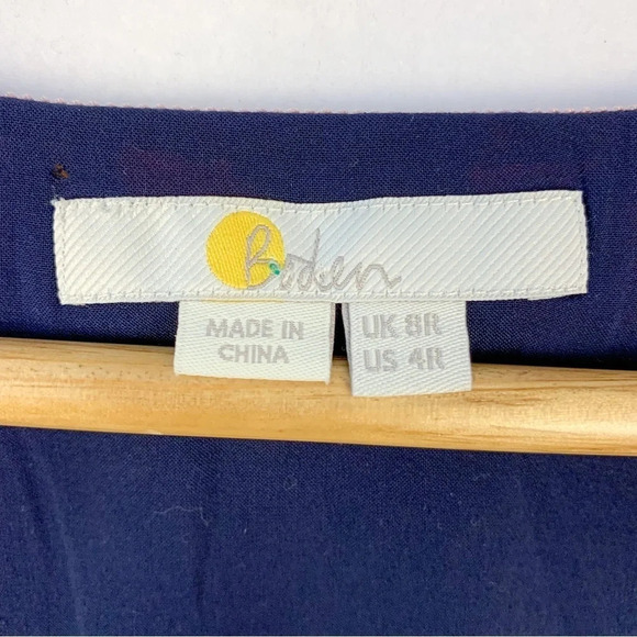 Boden Grace Flutter Sleeve Dress Multicolor Ikat - Picture 8 of 9